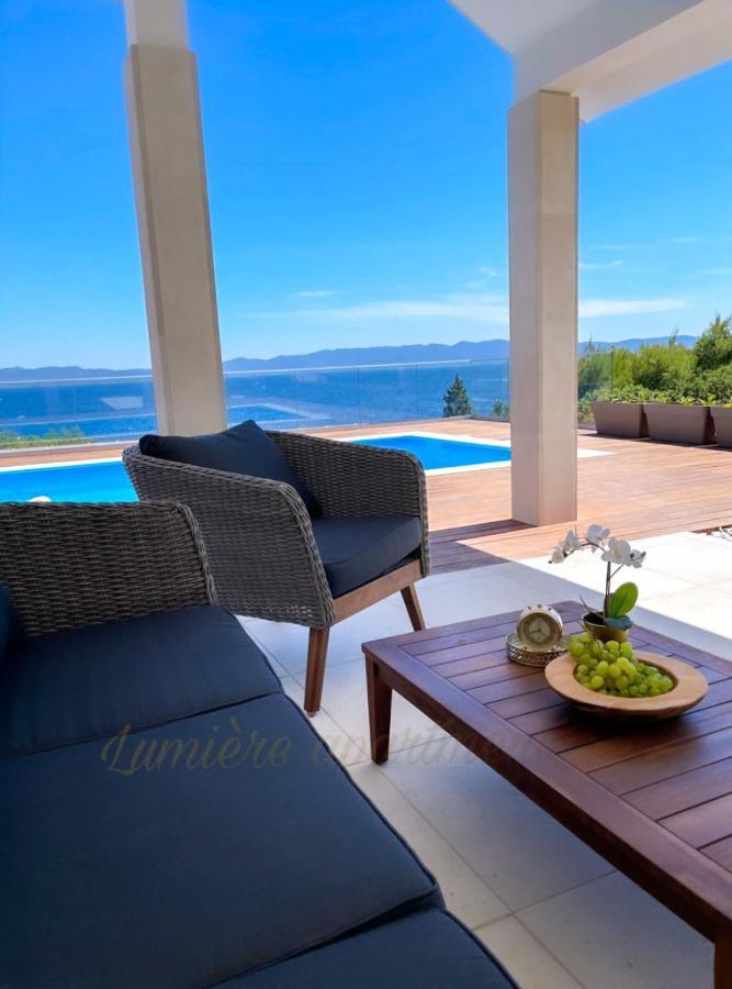 Seaview Pool Apartment-Lumiere, Island Hvar-Gdinj Exterior foto